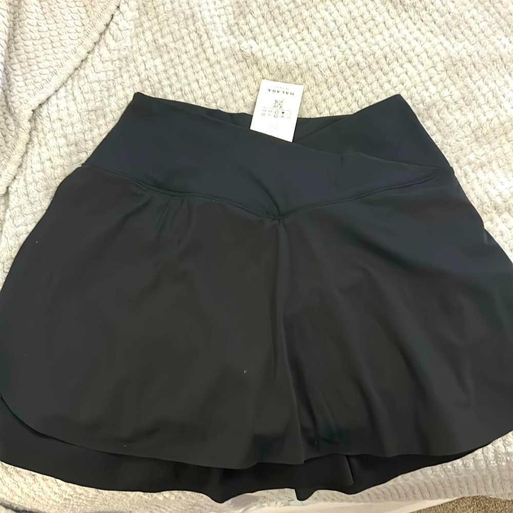 Halara NEW Black Skort Everyday Softlyzero Airy Crossover Tennis